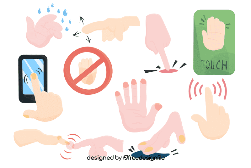 Touch vector