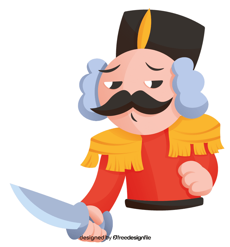 Nutcracker Knife clipart