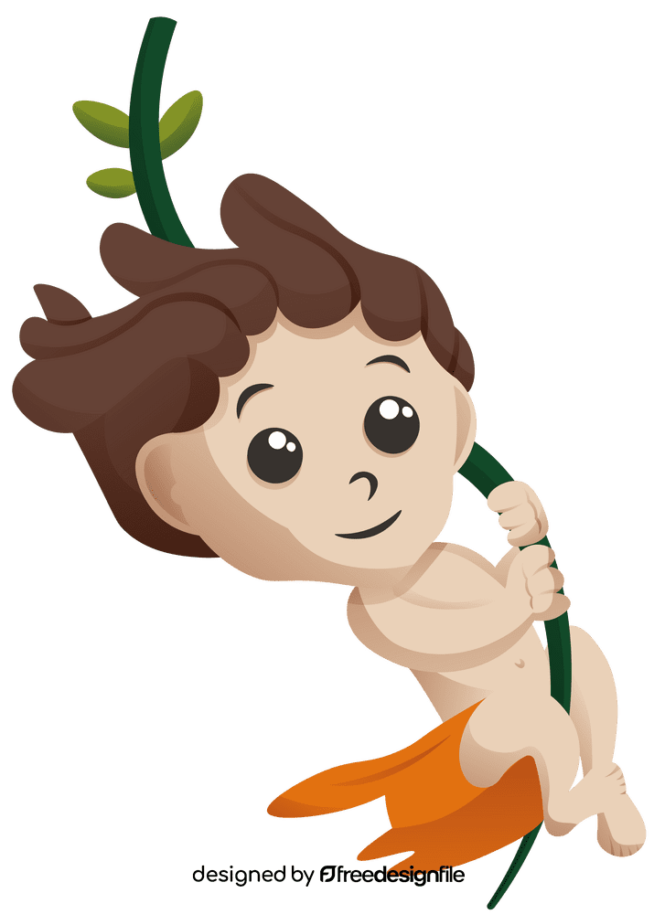 Tarzan Liana clipart