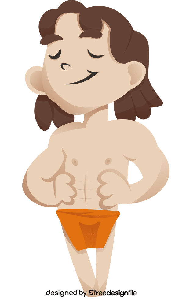 Tarzan Pose clipart