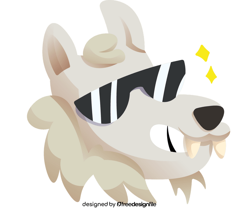 Werewolf Head clipart