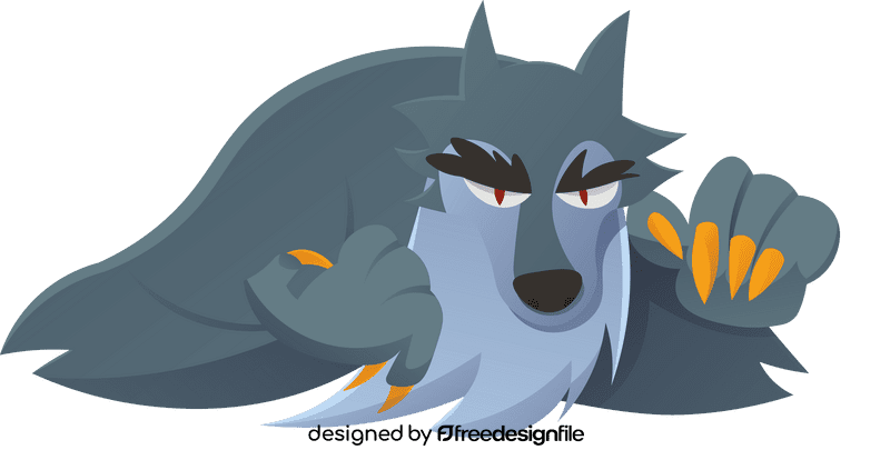 Werewolf clipart