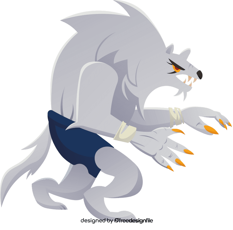 Werewolf clipart
