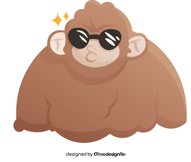 Yeti Sunglasses clipart