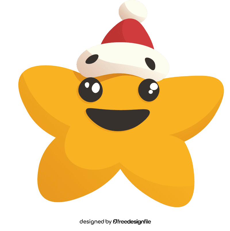 Christmas Star Cap clipart