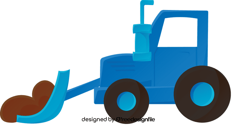 Bulldozer clipart
