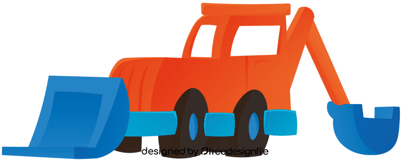 Bulldozer clipart