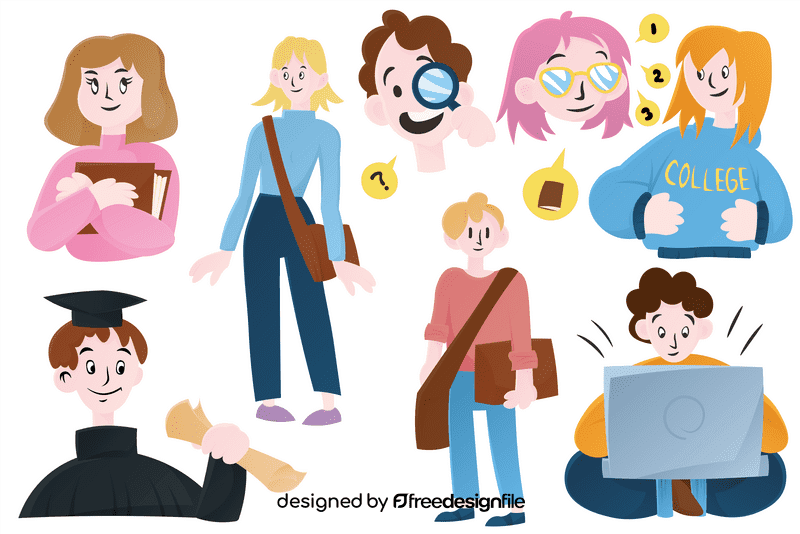 College Student vector