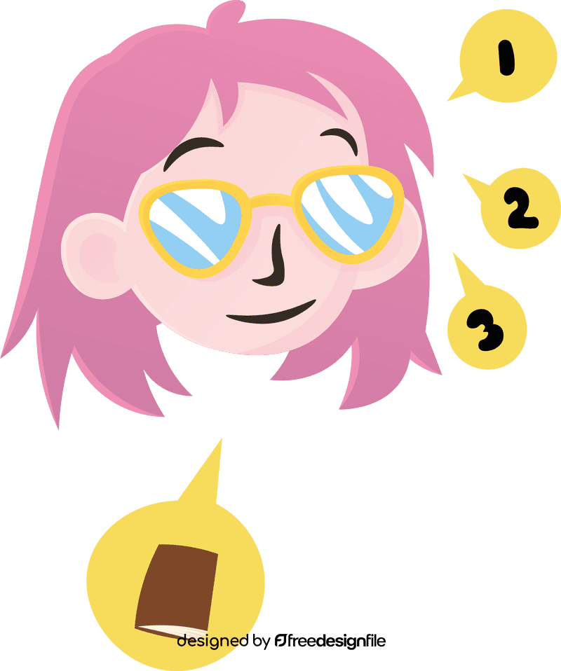 College Student Numbers clipart