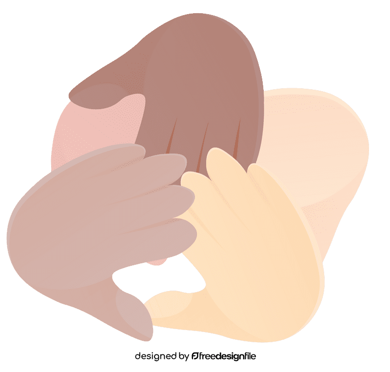 Diversity Hands clipart