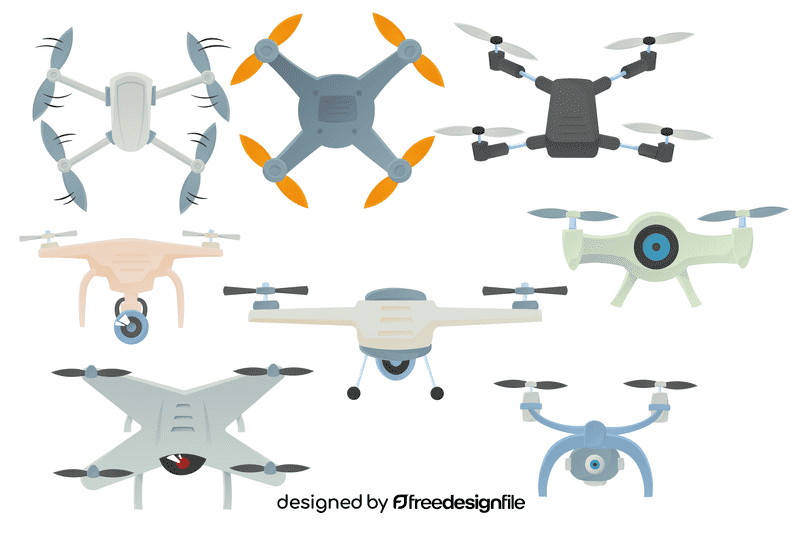 Drone vector