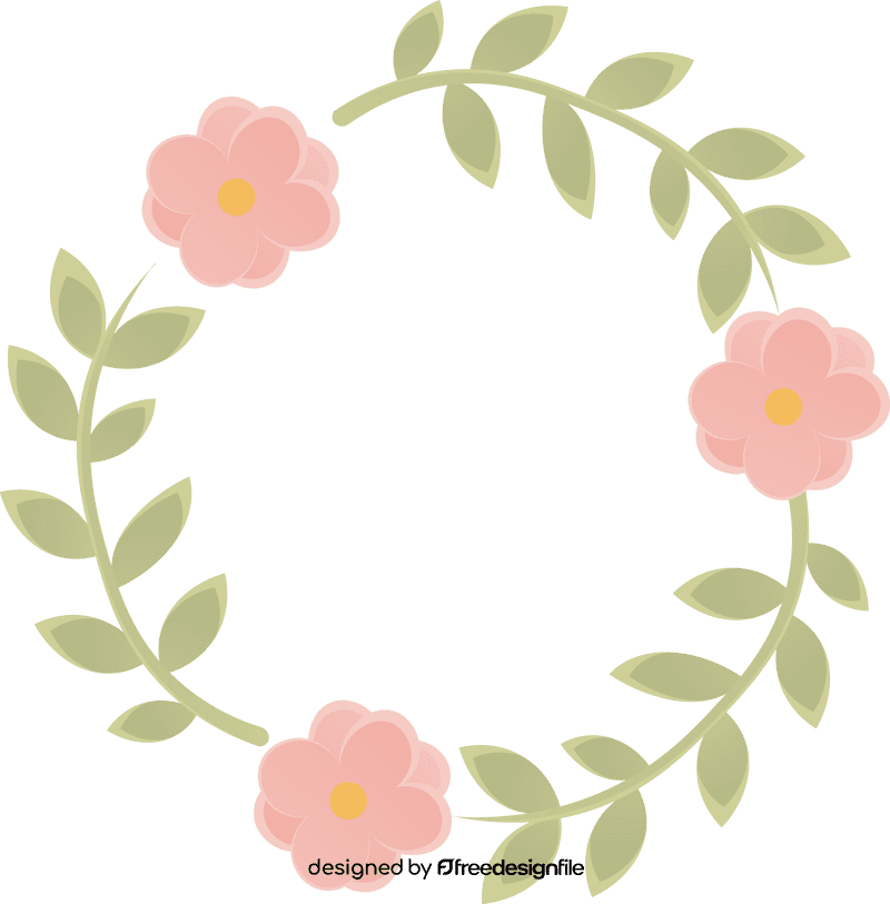 Flower Wreath clipart
