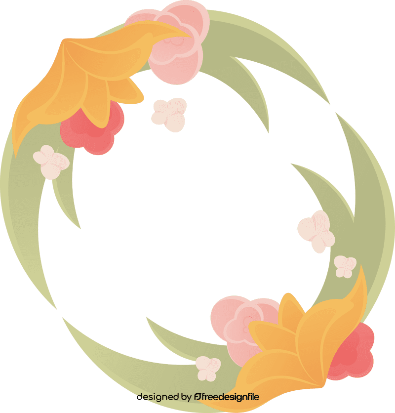 Flower Wreath clipart