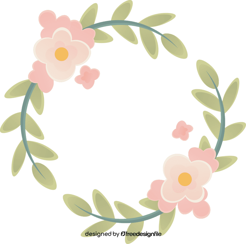 Flower Wreath clipart