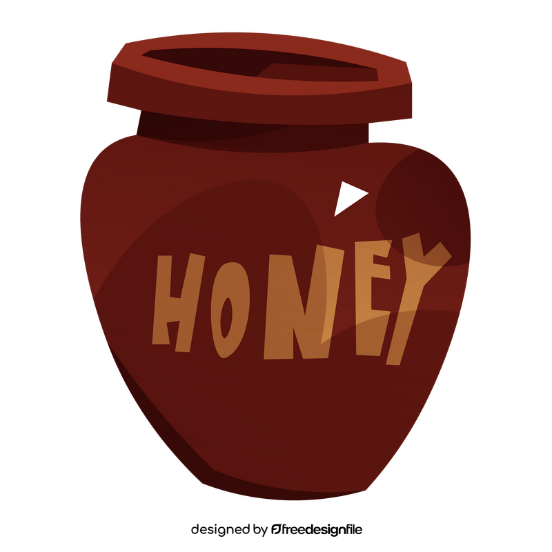 Bee honey clipart