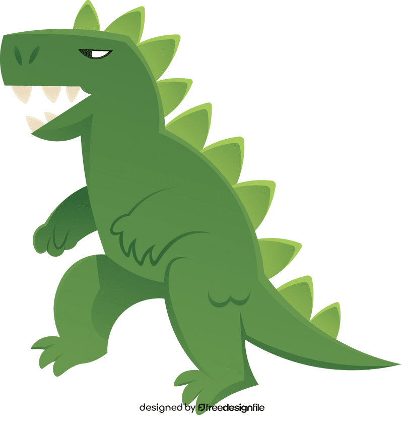 Godzilla monster clipart