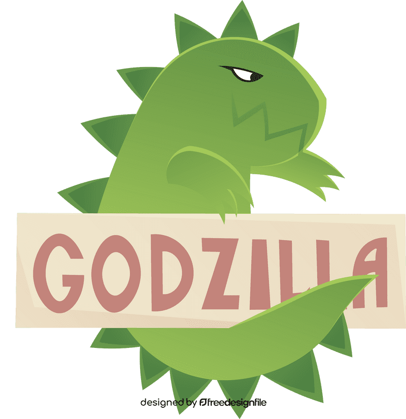 Godzilla clipart