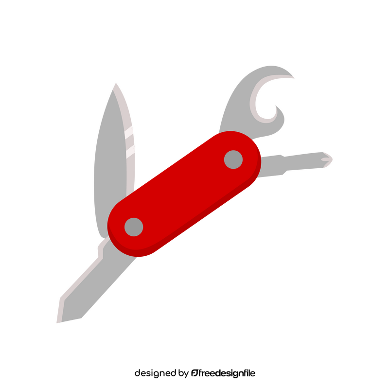 Pocket knife clipart