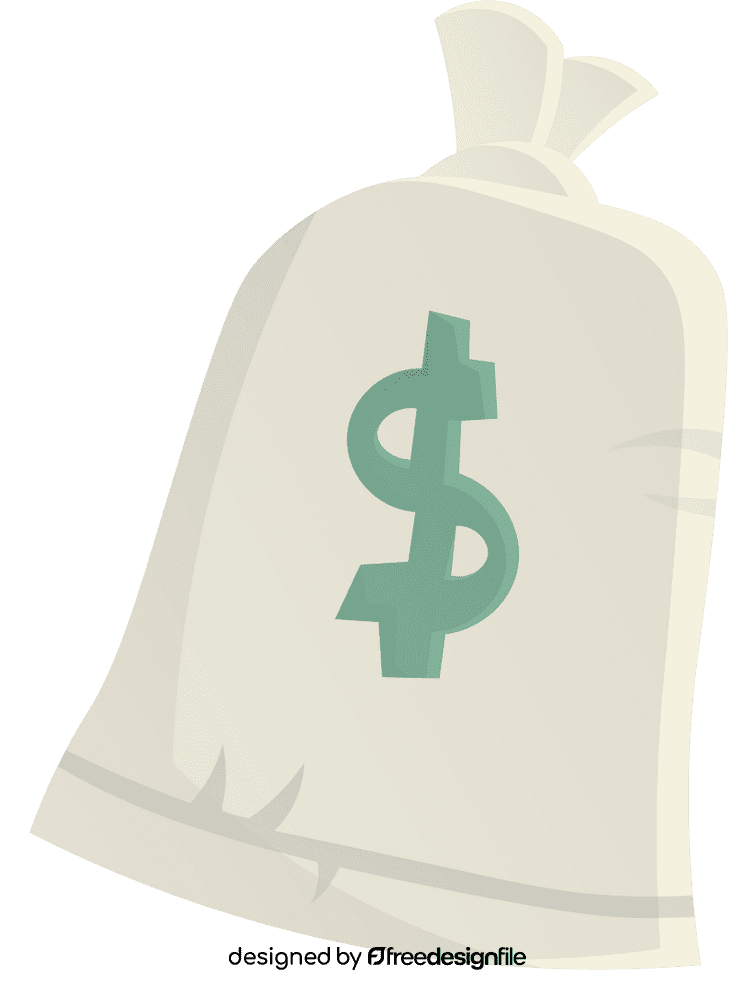 Economics Bag, money, dollars clipart