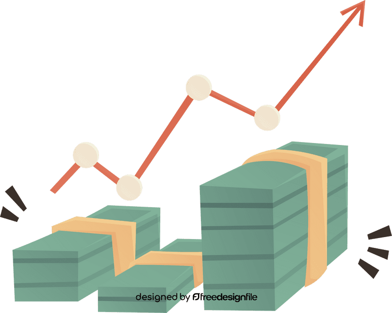 Economics Graph Money clipart