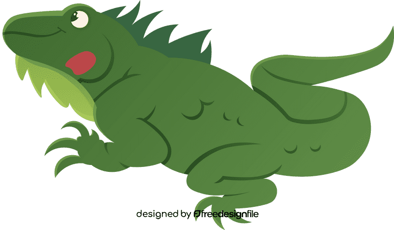 Iguana clipart