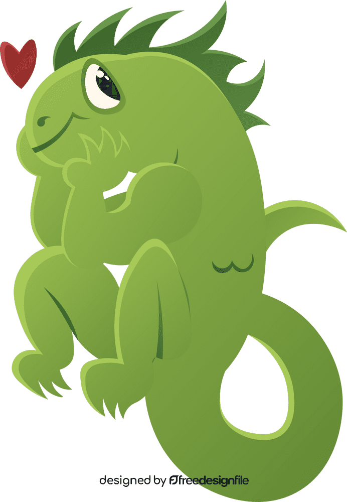 Iguana clipart