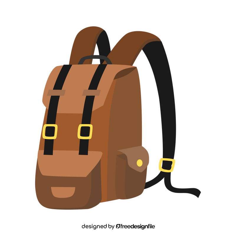 Backpack clipart