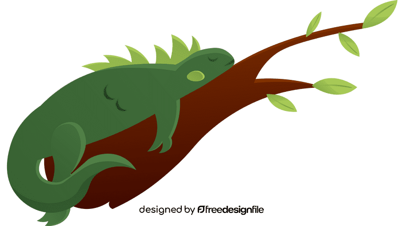 Iguana clipart