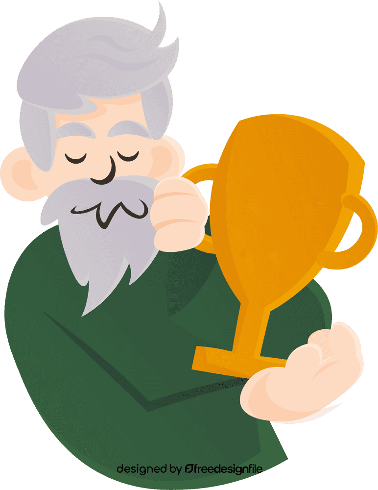 Winner Oldman clipart