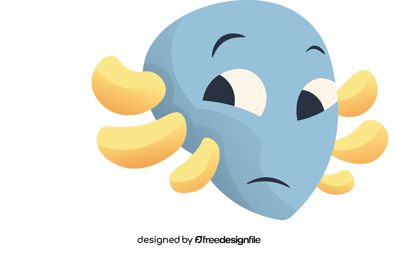 Axolotl Head clipart