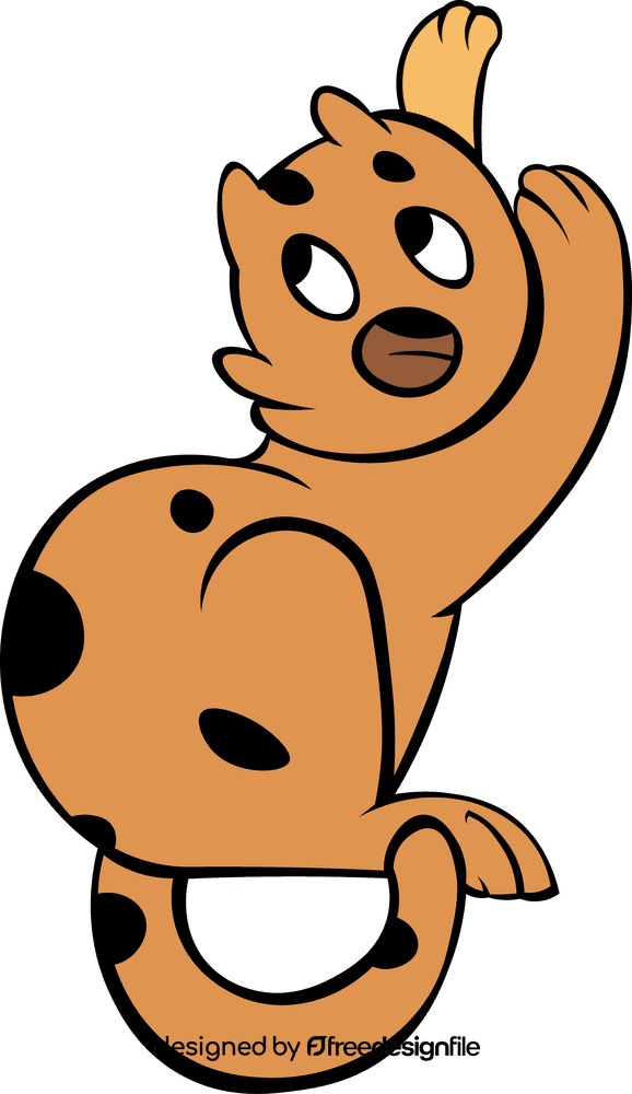 Cheetah cartoon clipart