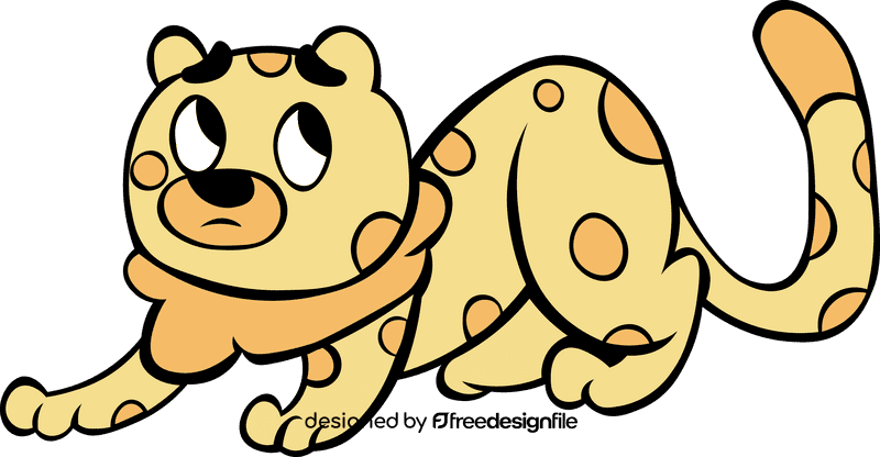 Cheetah clipart