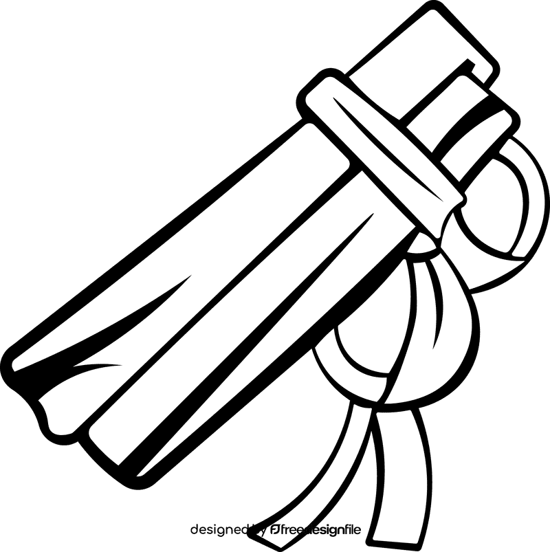 Christmas Gifts black and white clipart