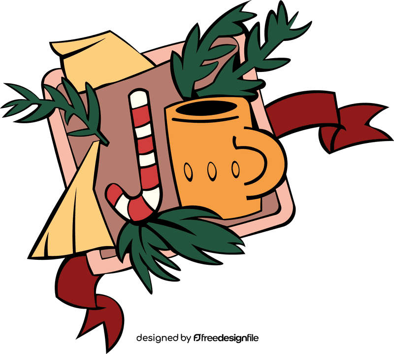 Christmas Gift Open Box clipart