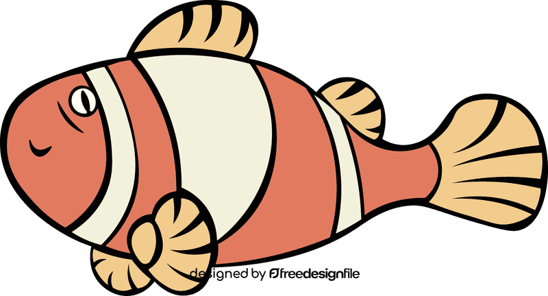Clownfish Fish clipart