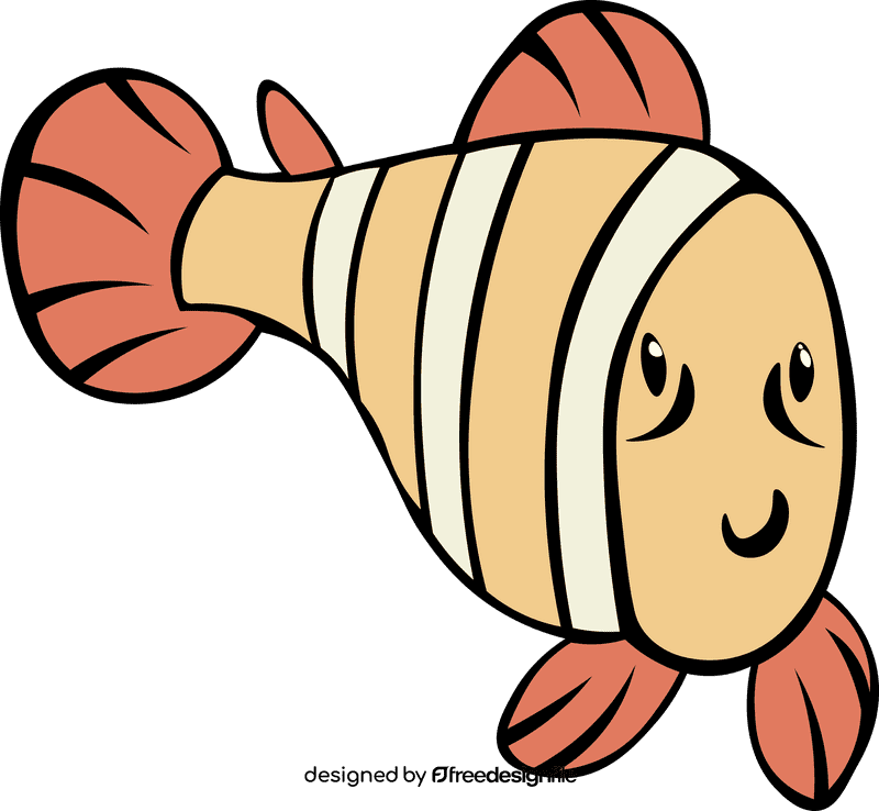 Clownfish Fish clipart