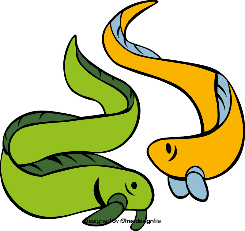 Eel clipart