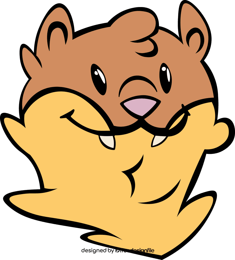 Ferret Head clipart