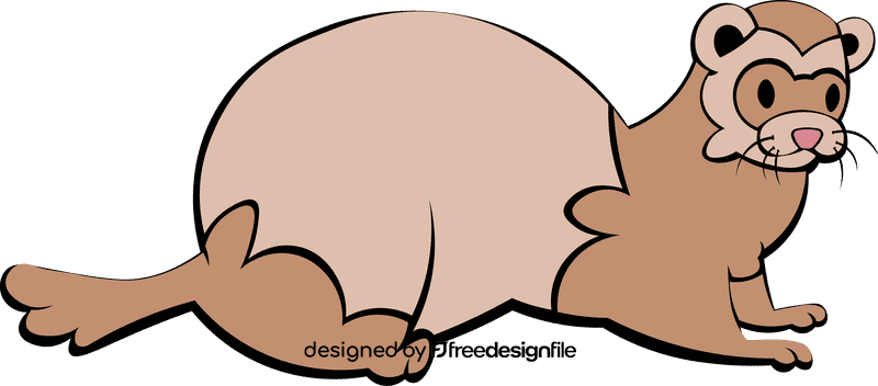 Ferret clipart