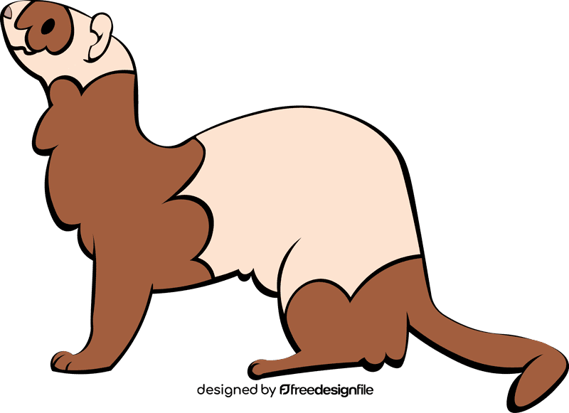 Ferret clipart