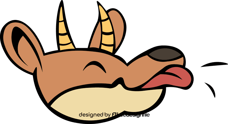 Gazelle Fool clipart