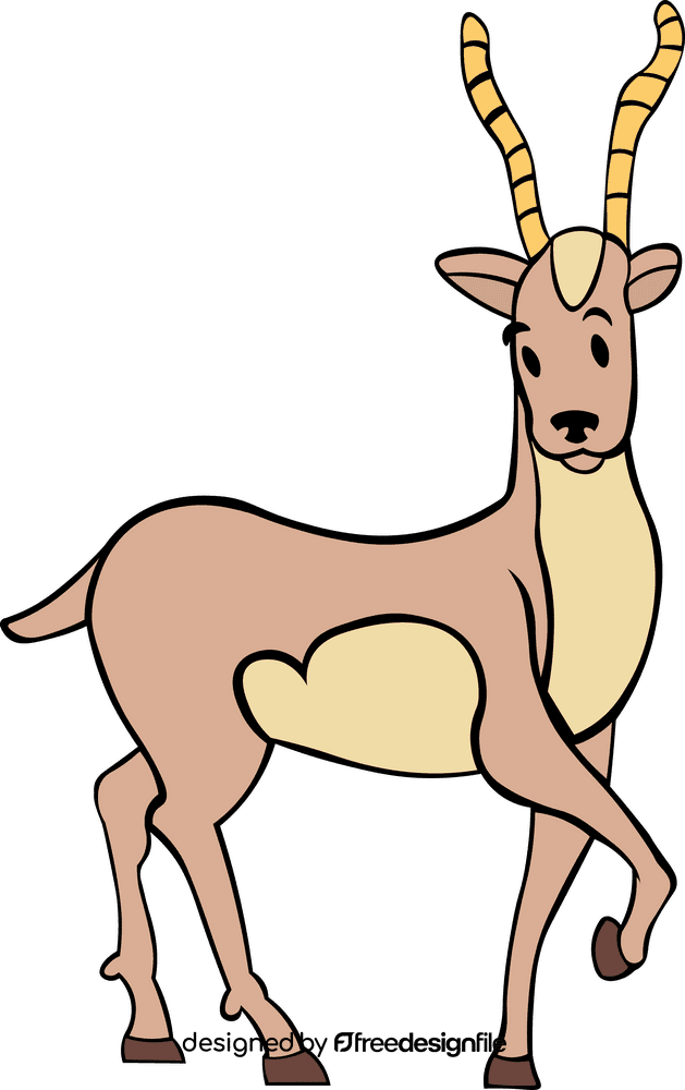Gazelle clipart