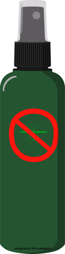 Insect repellent clipart