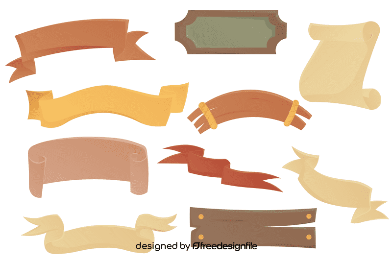Banner vector