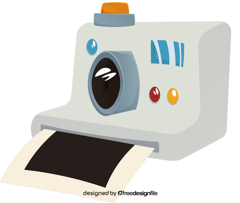 Camera Polaroid clipart