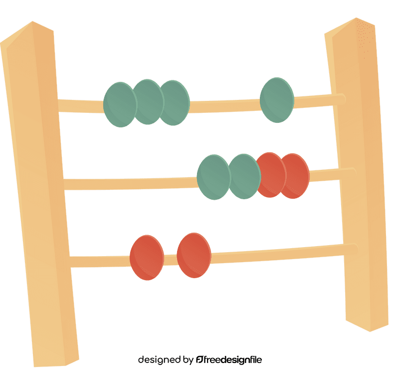 Math Abacus clipart