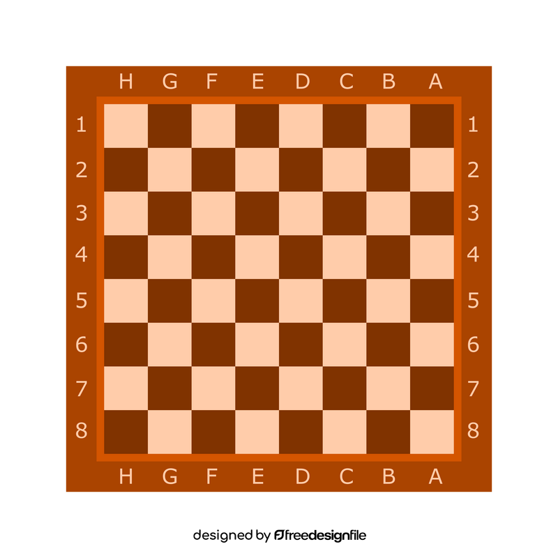Chess board clipart