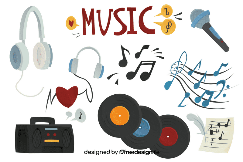 Music vector