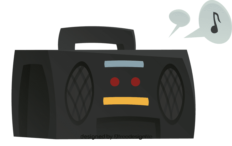 Music Boombox clipart