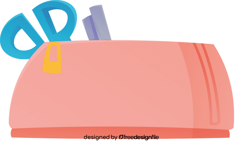 Pencil case clipart